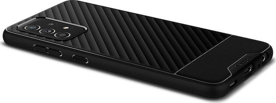 Spigen Core Armor Back Cover Σιλικόνης 0.42mm Μαύρο (Galaxy A72)