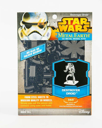 Fascinations Star Wars Destroyer Droid Метал Фигура за Моделизъм 6.1x5.1x5.7см.