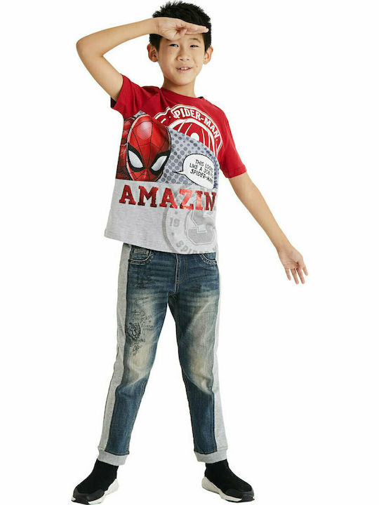 Παιδικό T-shirt Κόκκινο Spider