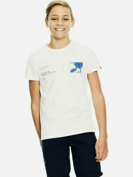 Kids' T-shirt White Follow the Sunset