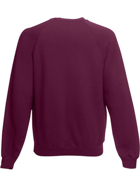 Fruit of the Loom Raglan Ανδρικό Διαφημιστικό Φούτερ Μακρυμάνικο σε Χρώμα Fruit of the Loom Raglan Ανδρικό Διαφημιστικό Φούτερ Μακρυμάνικο σε Χρώμα