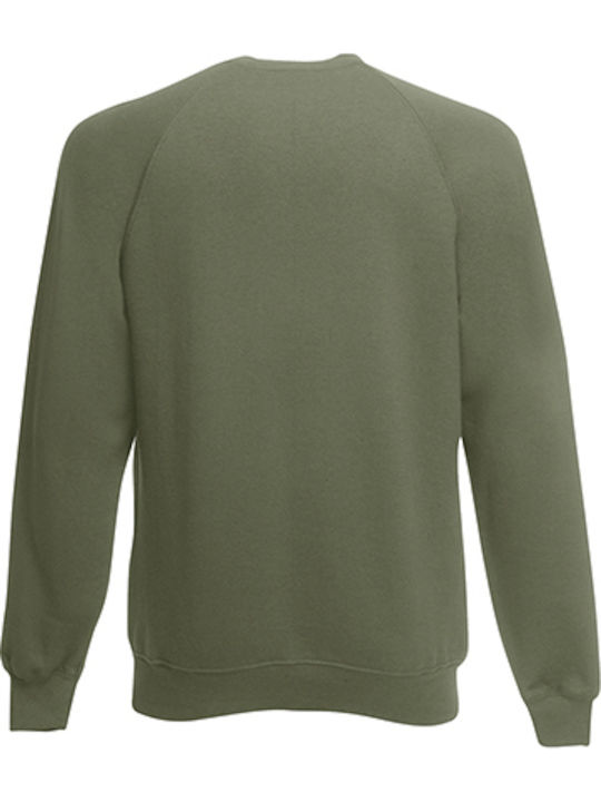 Fruit of the Loom Classic Raglan Werbe-Hoodie Classic Olive