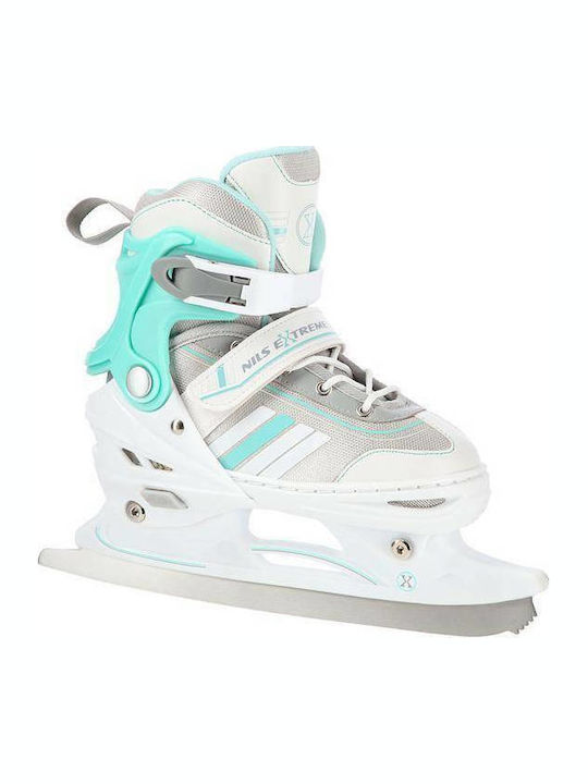 Nils 2 1 In-line & Hockey Inline Αυξομειούμενα Rollers Λευκά Παιδικά