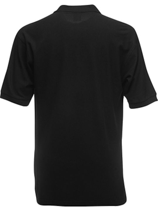 Fruit of the Loom 65/35 Heavy Men's Short Sleeve Promotional Blouse Black