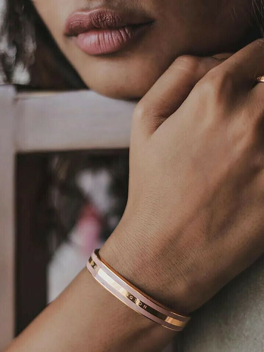 Daniel Wellington Classic Satin Small Γυναικείο Βραχιόλι Χειροπέδα από Ατσάλι Daniel Wellington Classic Satin Small Γυναικείο Βραχιόλι Χειροπέδα από Ατσάλι