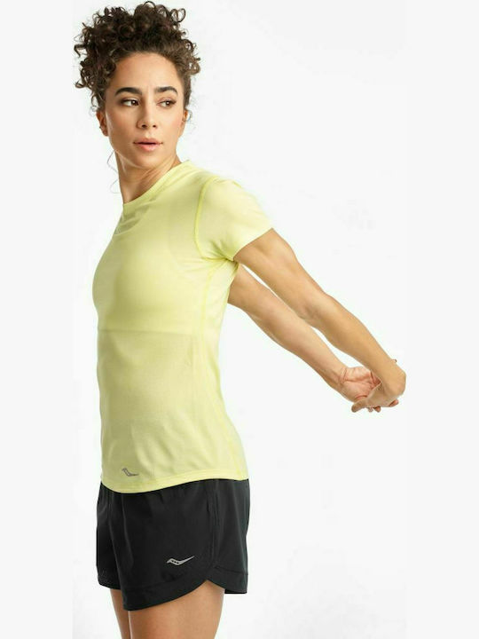 Stopwatch Damen T-Shirt Gelb