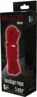 Dream Toys Blaze Deluxe Bondage Rope Frumoasă de Legat în Culoarea Roșu