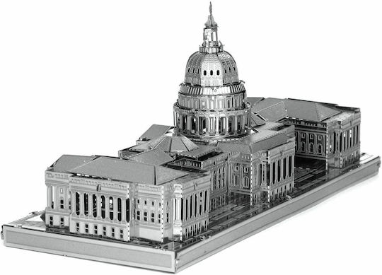 Fascinations Earth US Capitol Μεταλλική Φιγούρα Μοντελισμού Μνημείο Ασημί 10.7x5x4εκ.