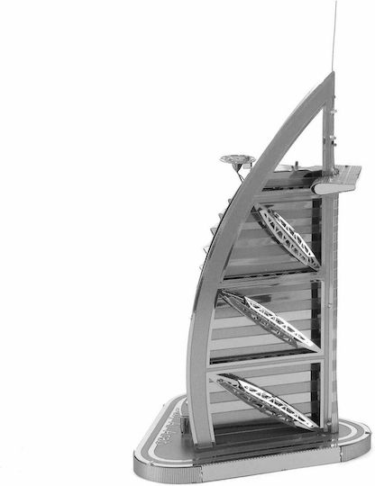 Fascinations Μεταλλική Φιγούρα Μοντελισμού Μνημείο Earth Architecture Burj Al Arab 5.3x5.3x12εκ.
