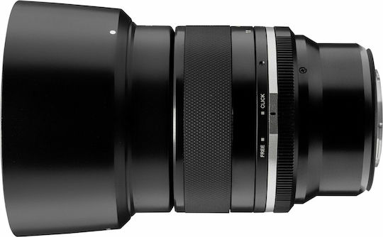 Samyang Crop Camera Lens MF 85mm F1.4 MK2 Telephoto for Micro Four Thirds (MFT) Mount Black