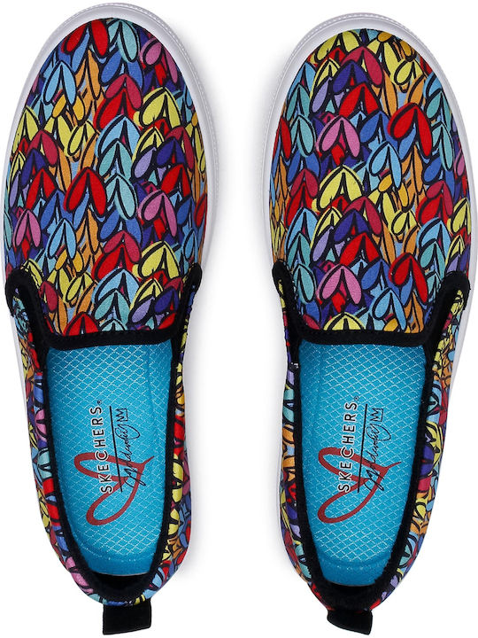 Heart Inlove Women's Canvas Slip-Ons