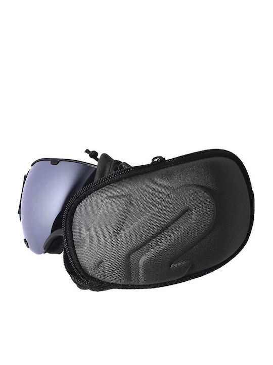 K2 Source Μάσκα Σκι & Snowboard Ενηλίκων Μπλε με Φακό Καθρέπτη σε Ροζ Χρώμα