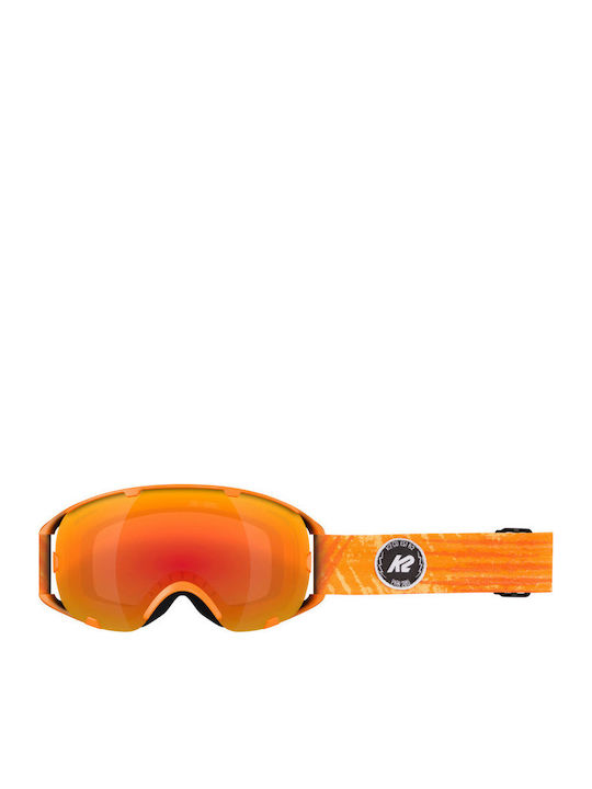 K2 Source Sliced Μάσκα Σκι & Snowboard Ενηλίκων με Φακό Καθρέπτη K2 Source Sliced Μάσκα Σκι & Snowboard Ενηλίκων με Φακό Καθρέπτη
