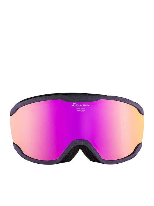 Alpina Pheos HM Masca Ski Si Snowboard Copii Cu Lentilă Oglindă