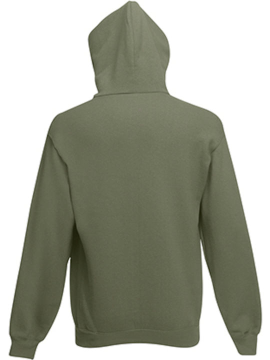 Fruit of the Loom Werbe-Hoodie in Grün Farbe