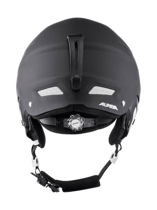 Alpina Biom Helmet for Ski & Snowboard Black Matt