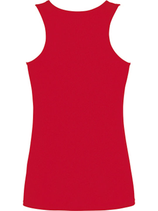 Fruit of the Loom Ladies Performance Women's Sleeveless Promotional Blouse Red