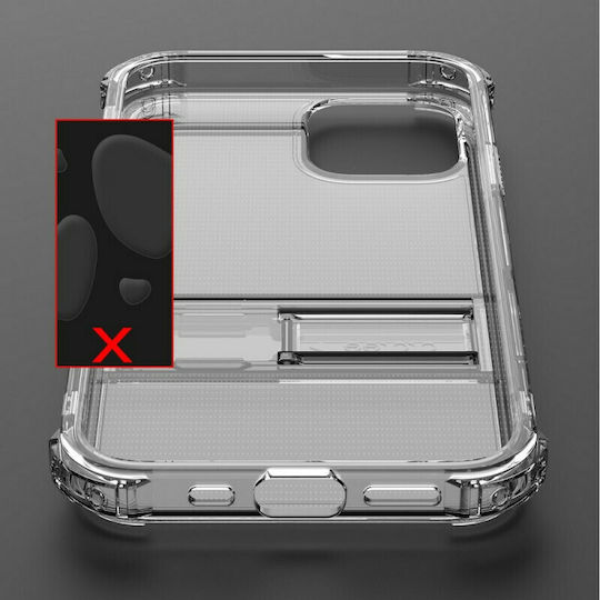 Araree Mach Задна корица Силикон Черен (iPhone 12 / 12 Pro)