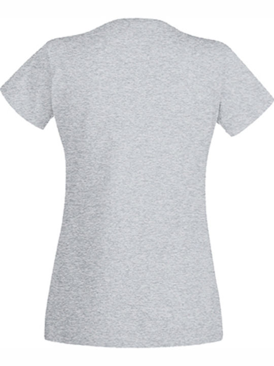 Fruit of the Loom Ladies Original T Werbe-T-Shirt Heather grey