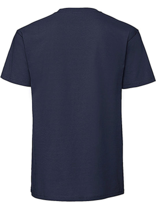 Fruit of the Loom Ανδρικό Διαφημιστικό T-shirt Κοντομάνικο σε Χρώμα