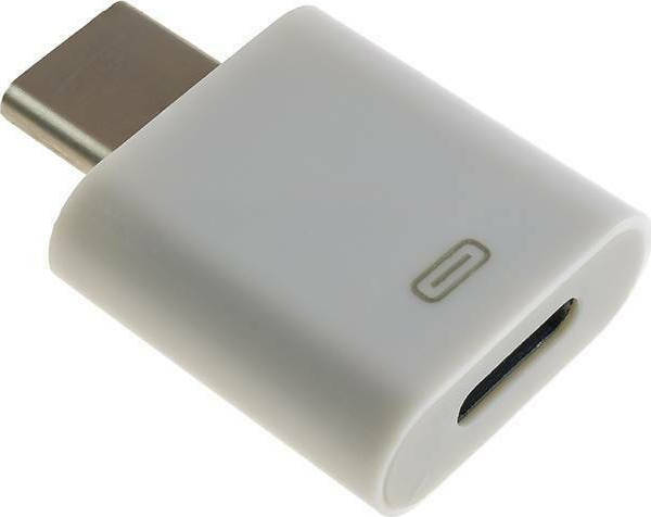 Μετατροπέας Usb C Male σε Lightning Female Λευκό Skroutzgr 0083