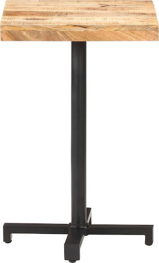 Auxiliary Bistro Table 50x50x75 Natural