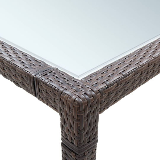 Tisch Stabil Brown 200x150x74cm