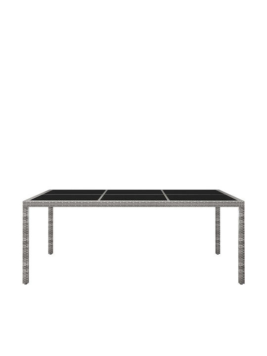 Tisch Stabil Gray 200x150x74cm