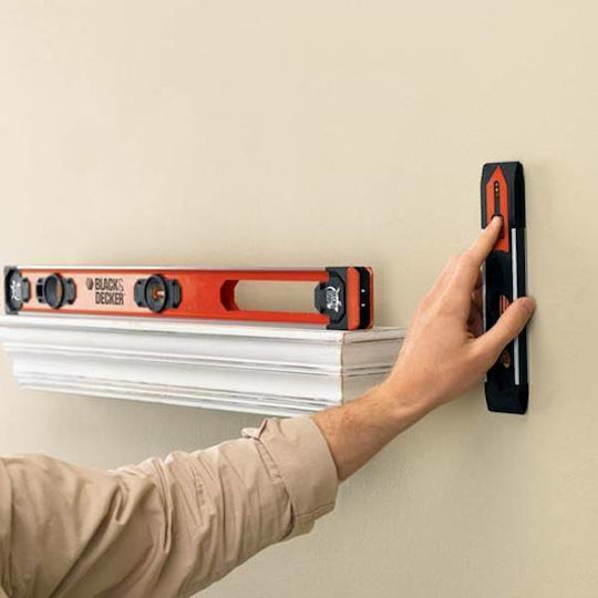 Black & Decker BDSL30 Nivel de spirit Din aluminiu 60buc cu 4 Ochiuri