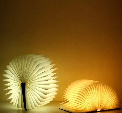 Gingko Φωτιστικό Wood Grain LED Ρυθμιζόμενο Λευκό Βιβλίο Gingko Φωτιστικό Wood Grain LED Ρυθμιζόμενο Λευκό Βιβλίο
