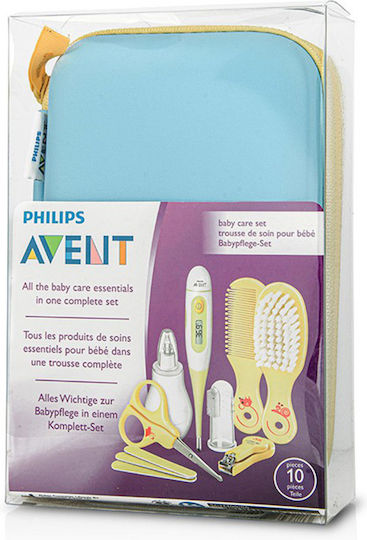 Philips Комплект за Грижа за Бебето Жълт 10бр