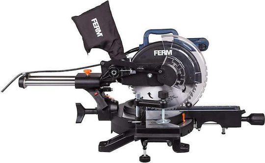 Ferm Miter Saw Electric Sliding with Power 1900W, Laser Guide & Cutting Disc Diameter 254mm