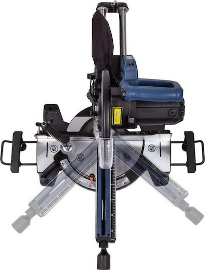 Ferm Miter Saw Electric Sliding with Power 1900W, Laser Guide & Cutting Disc Diameter 254mm