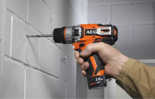 AEG Tools BSB 12C2 LI-202B Percussive Drill Driver Battery 12V 2x2Ah