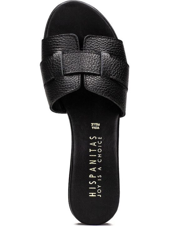 Leather Sandals Black