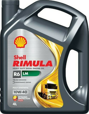 Shell Λάδι Αυτοκινήτου Rimula R6 LM 10W-40 4lt