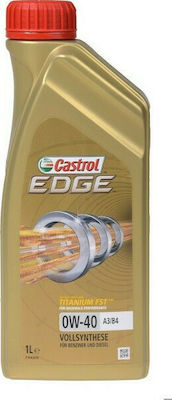 Castrol Συνθετικό Λάδι Αυτοκινήτου Edge Titanium FST 0W-40 A3/B4 1lt