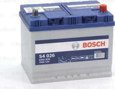 Bosch Baterie Auto S4026 cu Capacitate 70Ah și CCA 630A