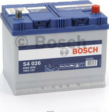 Bosch Baterie Auto S4026 cu Capacitate 70Ah și CCA 630A