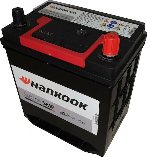 Hankook Batterie Auto MF42B19FL mit Kapazität 38Ah und CCA 350A