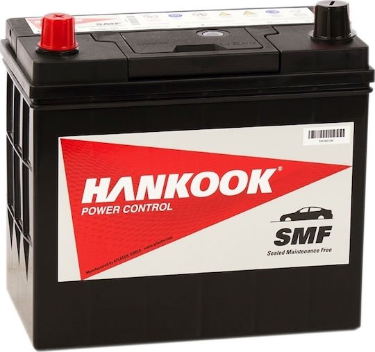 Hankook Batterie Auto MF50B24R mit Kapazität 45Ah und CCA 400A
