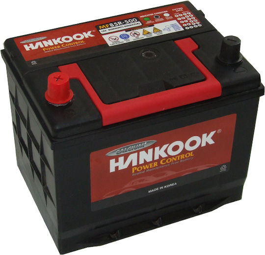Hankook Моля, преведете само текстовите възли на Liquid шаблона на български език, запазвайки началния синтаксис и HTML таговете, без да променяте нищо между '{' и '}' : Μπαταрия За автомобил MF85R-500 с Капацитет 55Ах и CCA 500A