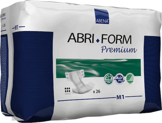 Abena Abri Form Πάνες Ακράτειας 1 Medium 26τμχ