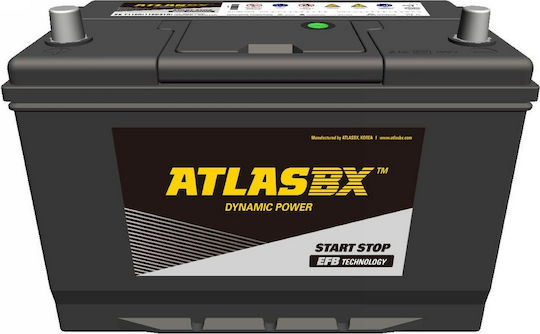 AtlasBX Μπαταρία Αυτοκινήτου Start-Stop EFB SE T110 με Χωρητικότητα 80Ah και CCA 800A Start/Stop