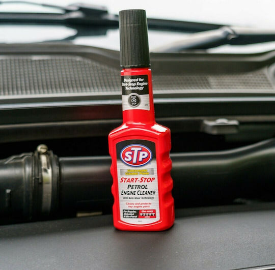 STP Start-Stop Petrol Engine Cleaner Πρόσθετο Καθαριστικό Μπεκ Αυτοκινήτου 200ml