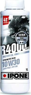 Ipone R4000 RS Semi-synthetic Motorcycle Oil for Four-Stroke Engines 10W-30 1lt