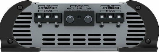Stetsom Ενισχυτής Αυτοκινήτου HL 1200.4 – 1 Ohm 4 Καναλιών (Κλάση D)