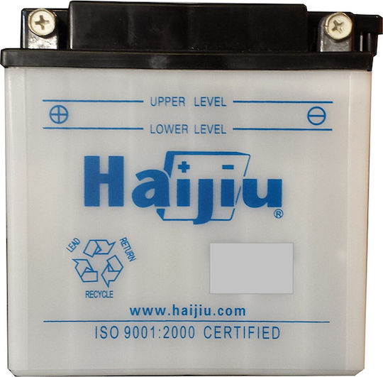 HaiJiu Open Type Motorcycle Battery YB14L-B2 with Capacity 14Ah