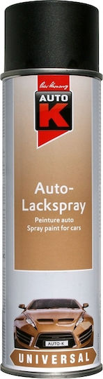 Auto K Paint Σπρέι Βαφής για Αμάξωμα Αυτοκινήτου Λευκό 500ml