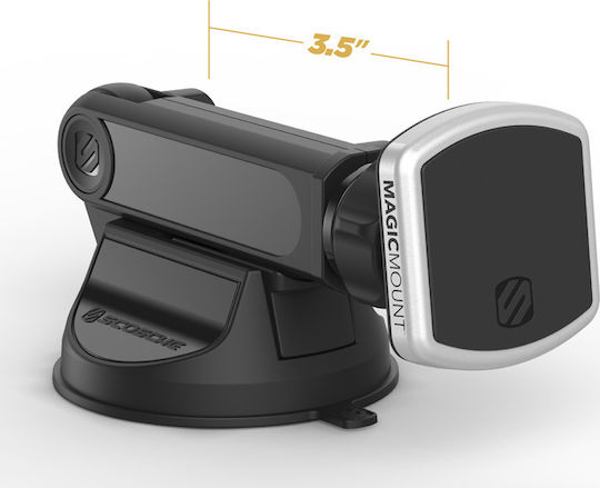 Scosche MagicMount Pro Extendo Suport Auto pentru Telefon cu magnet Neagră